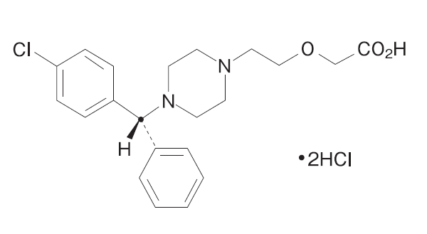 レボセチリジン構造式
